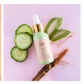 Aloe Vera Exfoliating Glow Serum 30ml Glass Bottle
