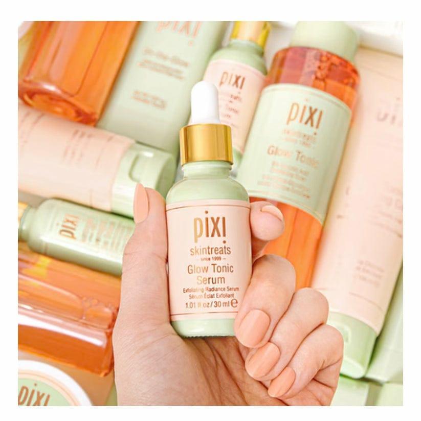 Aloe Vera Exfoliating Glow Serum 30ml Glass Bottle