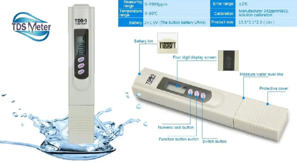 TDS-3 Digital Water Quality Tester (TDS Meter)