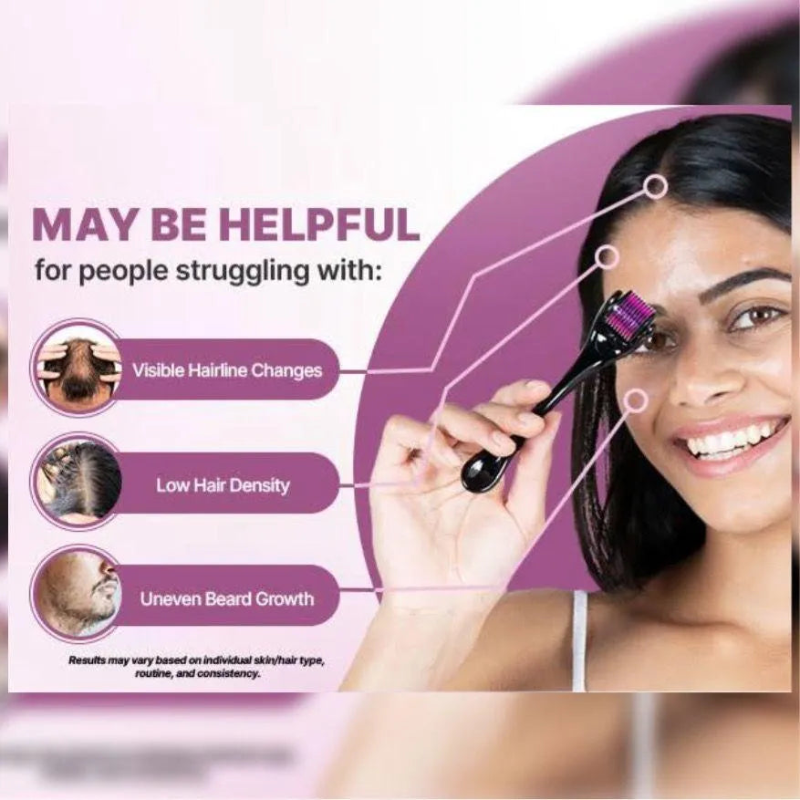Derma Roller for Hair Growth & Scalp Health