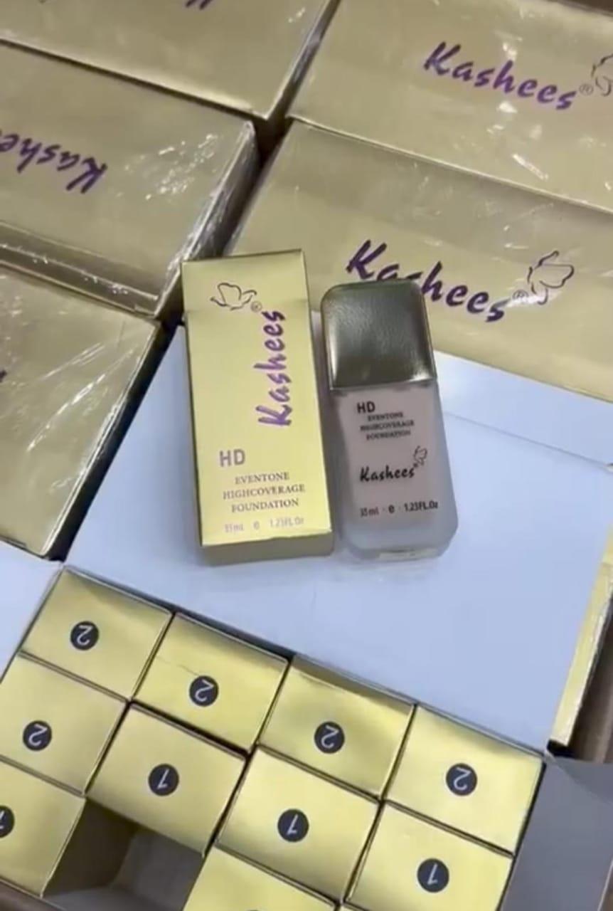Premium Foundation 24Hr Full Coverage Gold Packaging