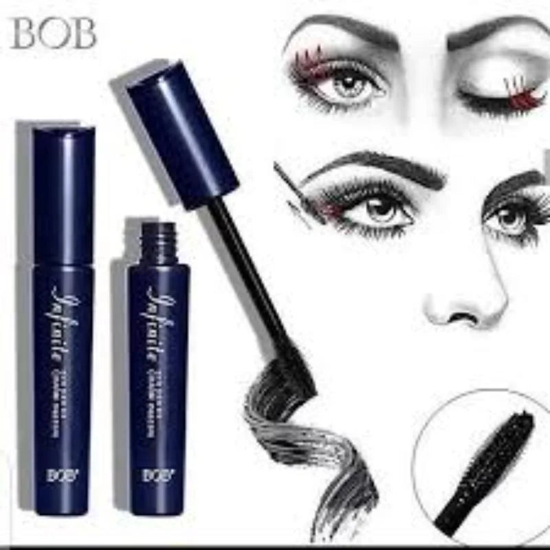 Waterproof Smudge Free Mascara - Long Lasting Formula